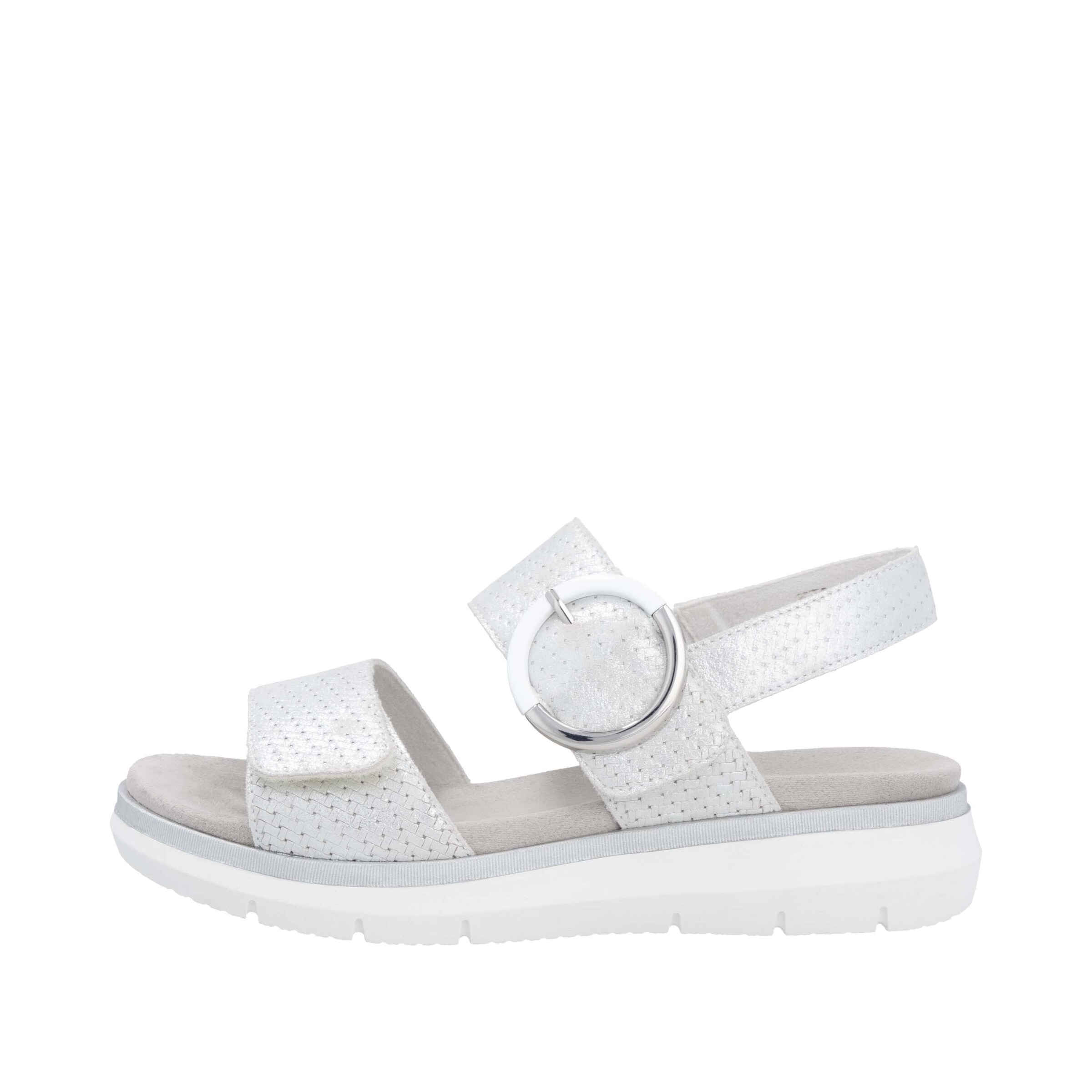 REMONTE Strap Sandals in Silver