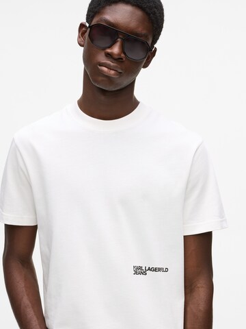 KARL LAGERFELD JEANS Póló - fekete