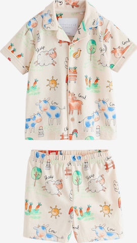 Next Pajamas in Beige: front