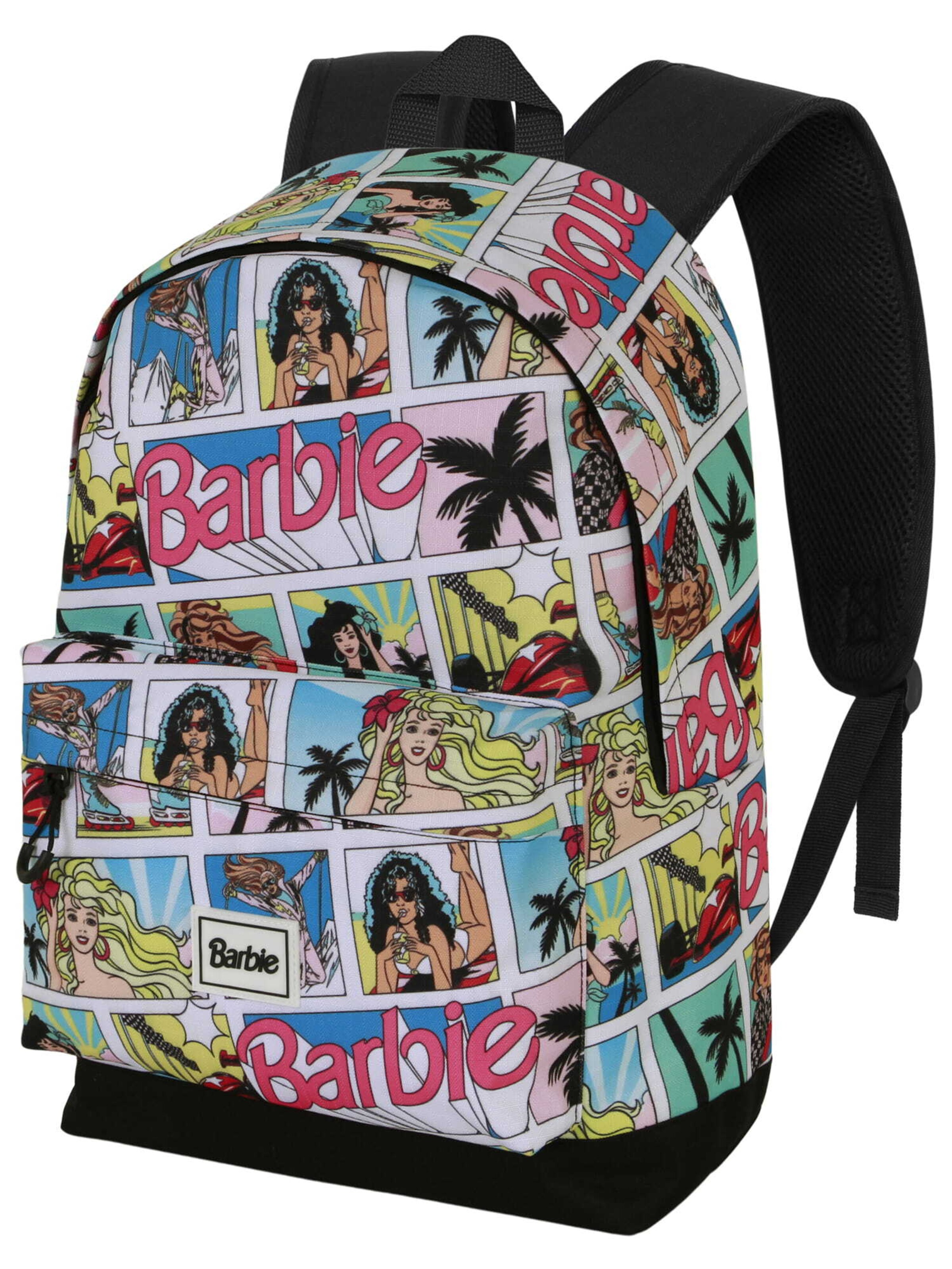 Sac à dos 'Barbie' Mattel en noir : devant