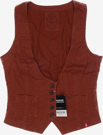 EDC BY ESPRIT Vest in M in Orange: front