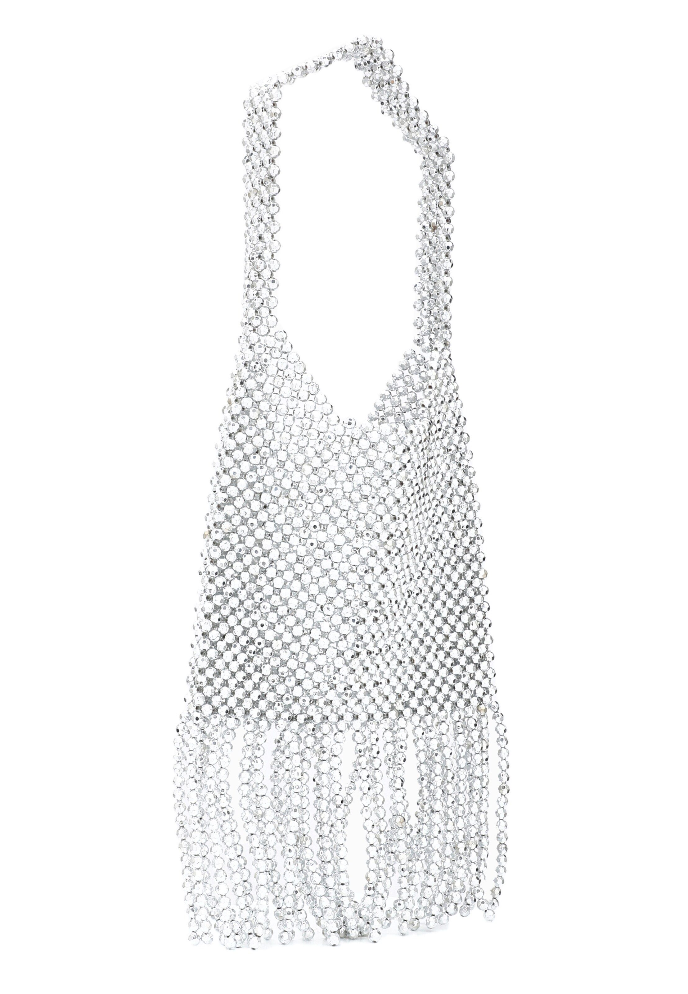 FELIPA Torba za čez ramo | srebrna barva