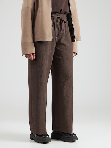 ONLY Carmakoma Zvonové kalhoty Kalhoty 'CARALTA' – hnědá: přední strana