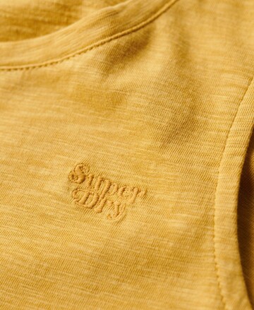 Haut Superdry en jaune