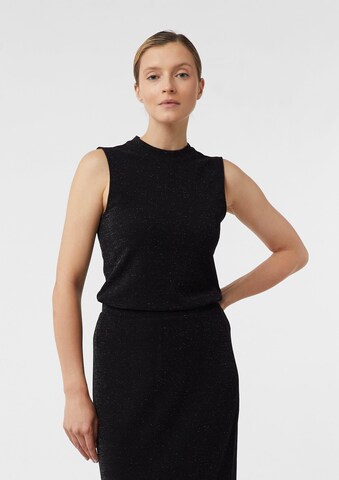 COMMA Shirt in Schwarz: Vorderseite