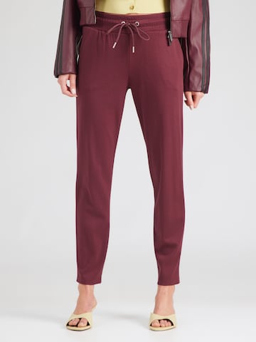 Coupe slim Pantalon 'Ny44la' ZABAIONE en rouge : devant