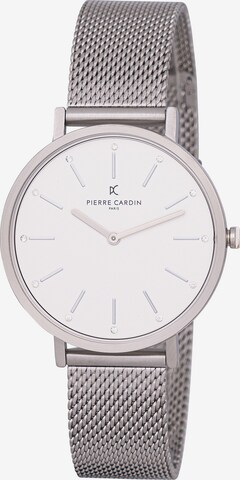 PIERRE CARDIN Analoguhr in Silver: front