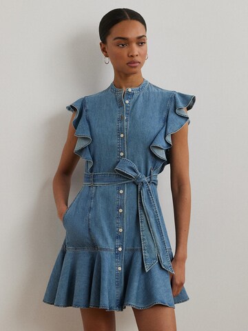 Lauren Ralph Lauren Shirt dress in Blue: front