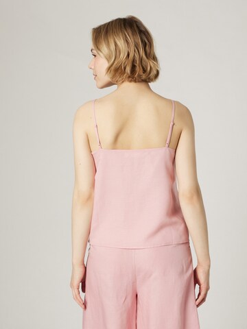 Guido Maria Kretschmer Women Top 'Maresa' in Pink: Rückseite