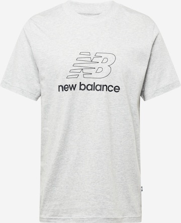 new balance Koszulka w kolorze szary: przód