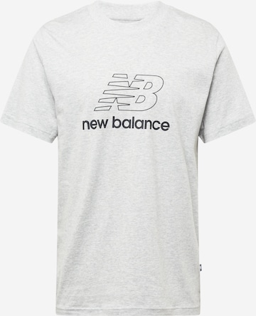 T-Shirt new balance en gris : devant