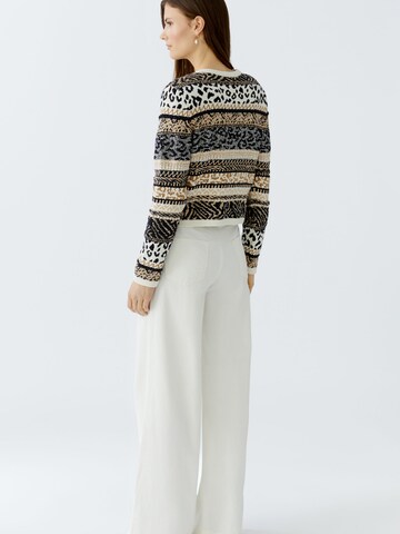 OUI Strickjacke in Beige