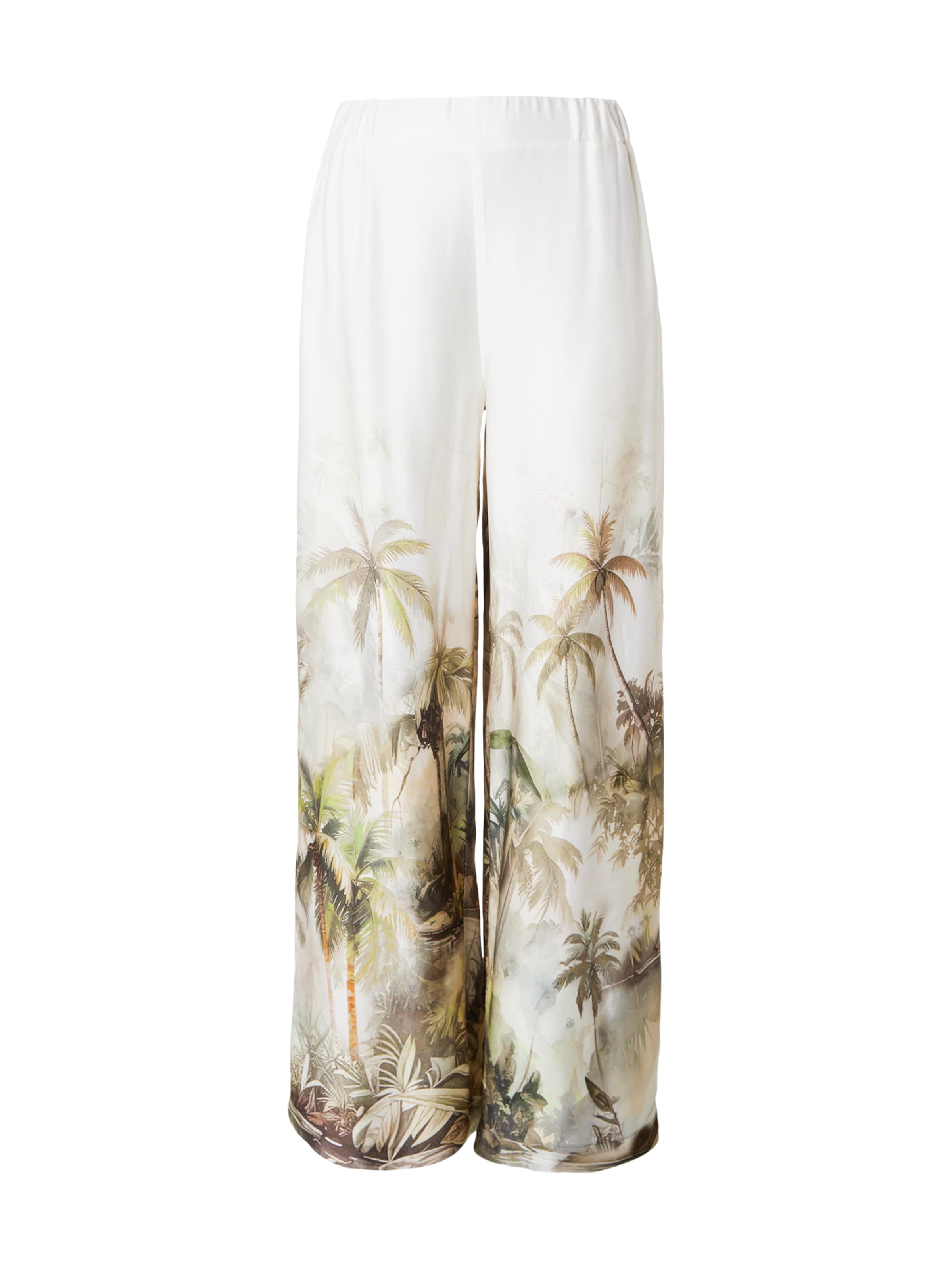 monari Wide leg Pants in White: front
