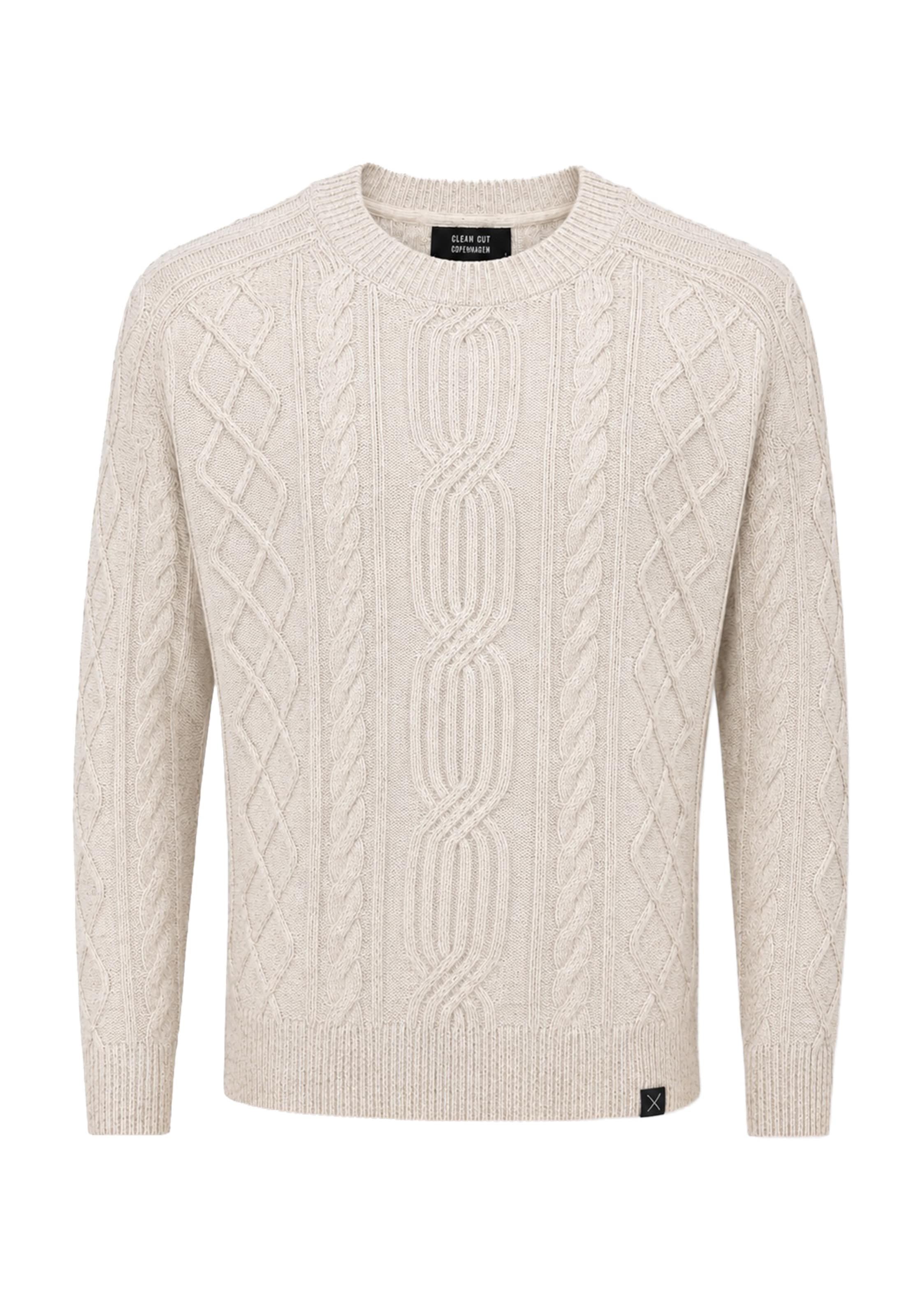 Clean Cut Copenhagen Trui 'Sander' in Beige: voorkant