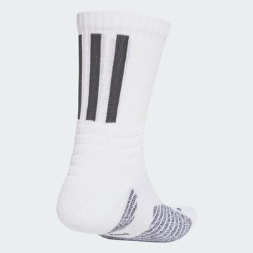 Chaussettes de sport ADIDAS PERFORMANCE en blanc