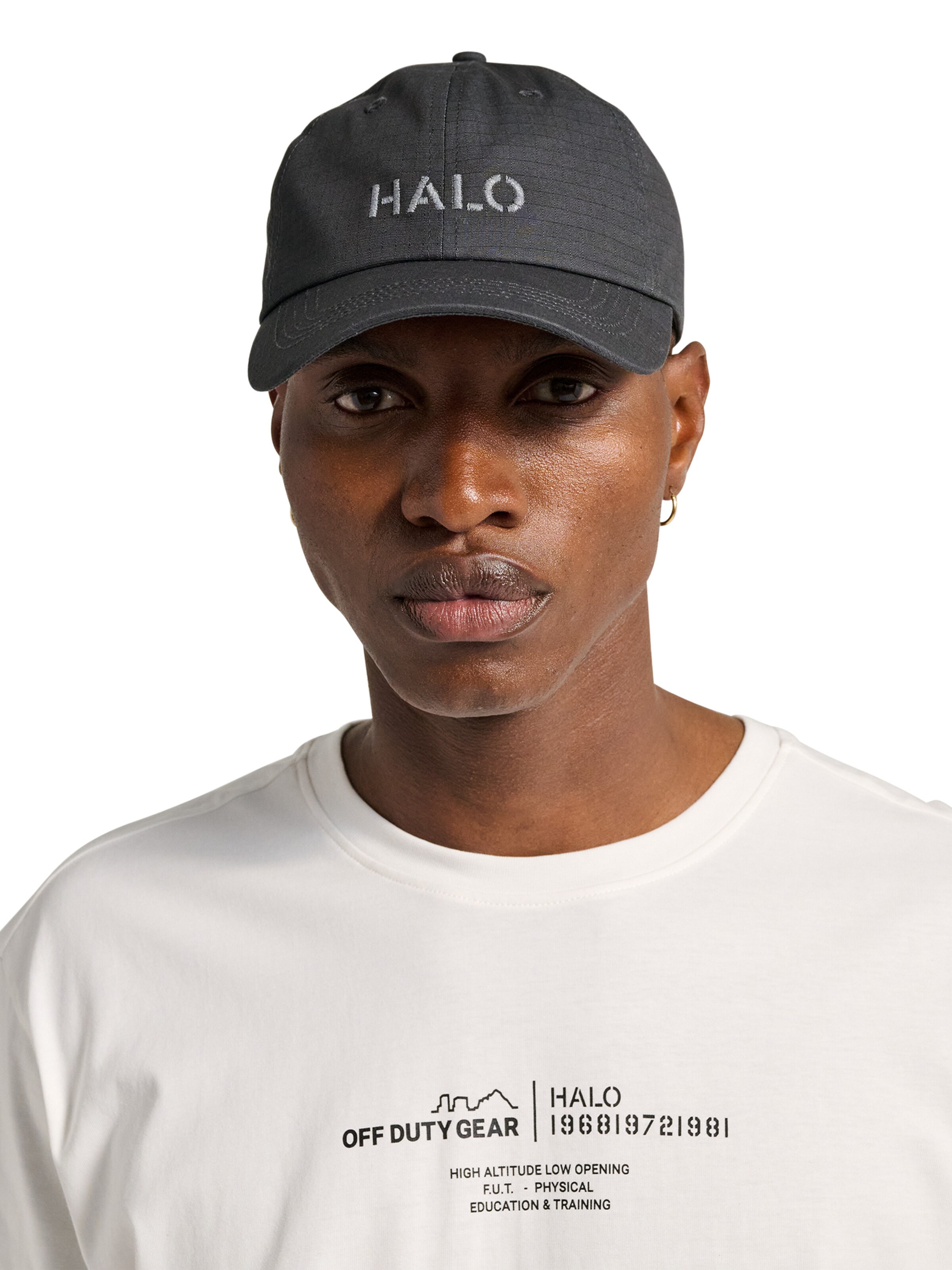 Casquette HALO en gris