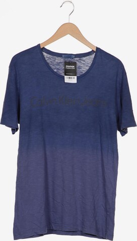 Calvin Klein Jeans T-Shirt L in Blau: predná strana