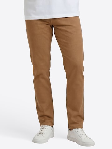 Regular Pantalon 'Laval' PIERRE CARDIN en marron
