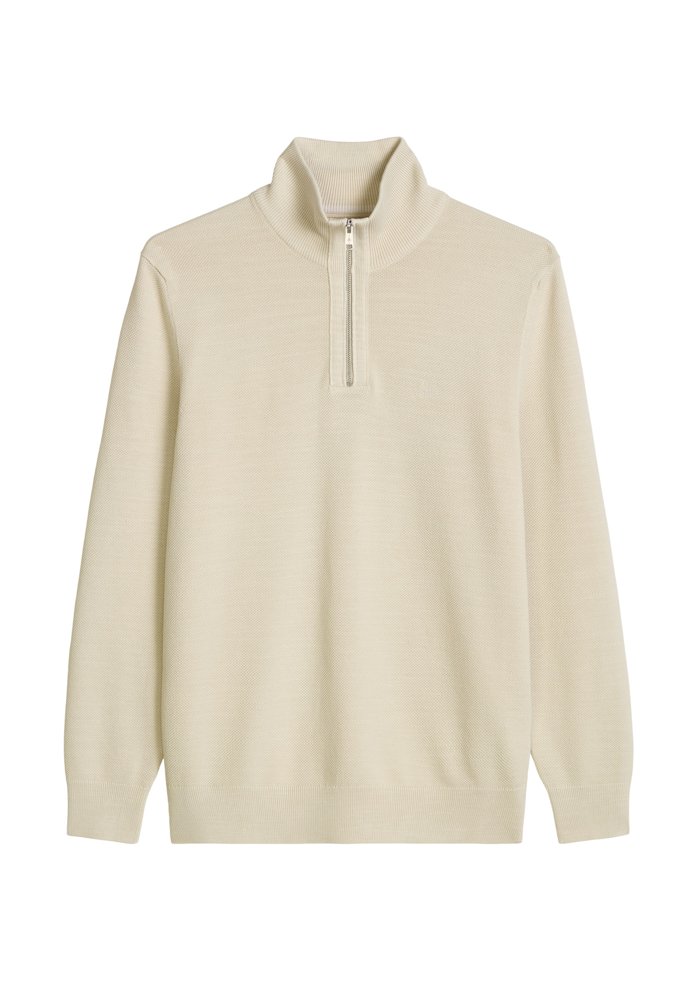 Pull-over Marc O'Polo en beige : devant