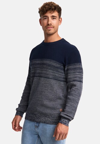INDICODE JEANS Sweater 'League' in Blue