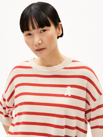 ARMEDANGELS Sweater 'LIZAA' in White: front