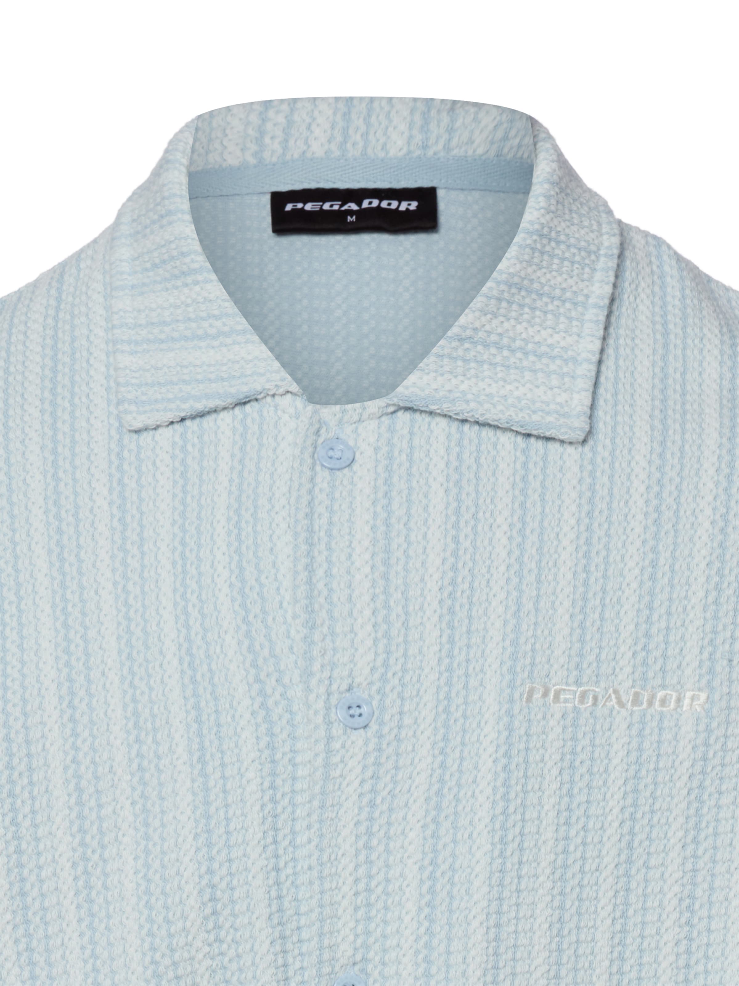 Pegador Comfort fit Button Up Shirt in Blue