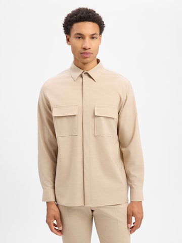 Digel Comfort Fit Jacke 'Arion' in Beige: Vorderseite