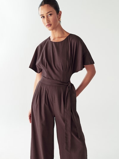 Willa Jumpsuit 'CLARA' in braun, Produktansicht