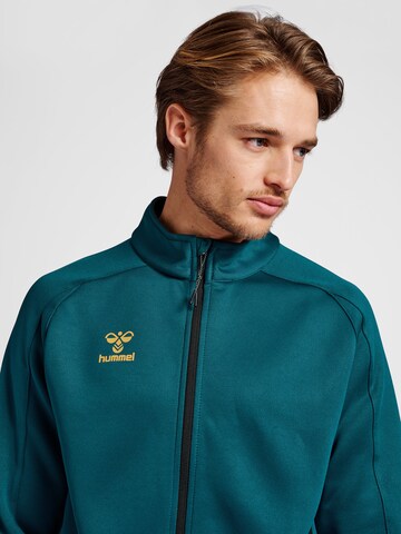 Hummel Sports sweat jacket 'Cima' in Green