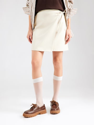 Fustă 'VMFAWN' de la VERO MODA pe bej: față