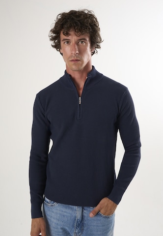 Pullover di Felix Hardy in blu: frontale