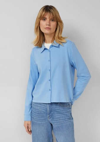 s.Oliver Bluse in Blau: Vorderseite