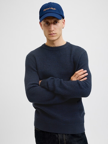 Pulover 'JJGLOBAL' de la JACK & JONES pe albastru