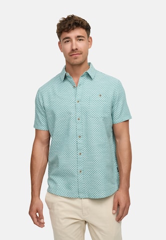 INDICODE JEANS Regular fit Overhemd 'Way' in Blauw: voorkant