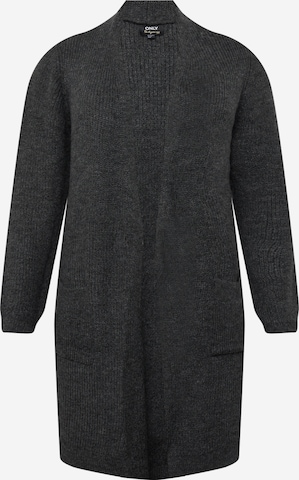 ONLY Curve Knit Cardigan 'JADE' in Grey: front