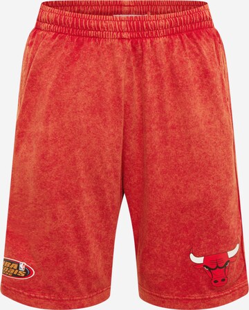 Mitchell & Ness Pants in Red: front