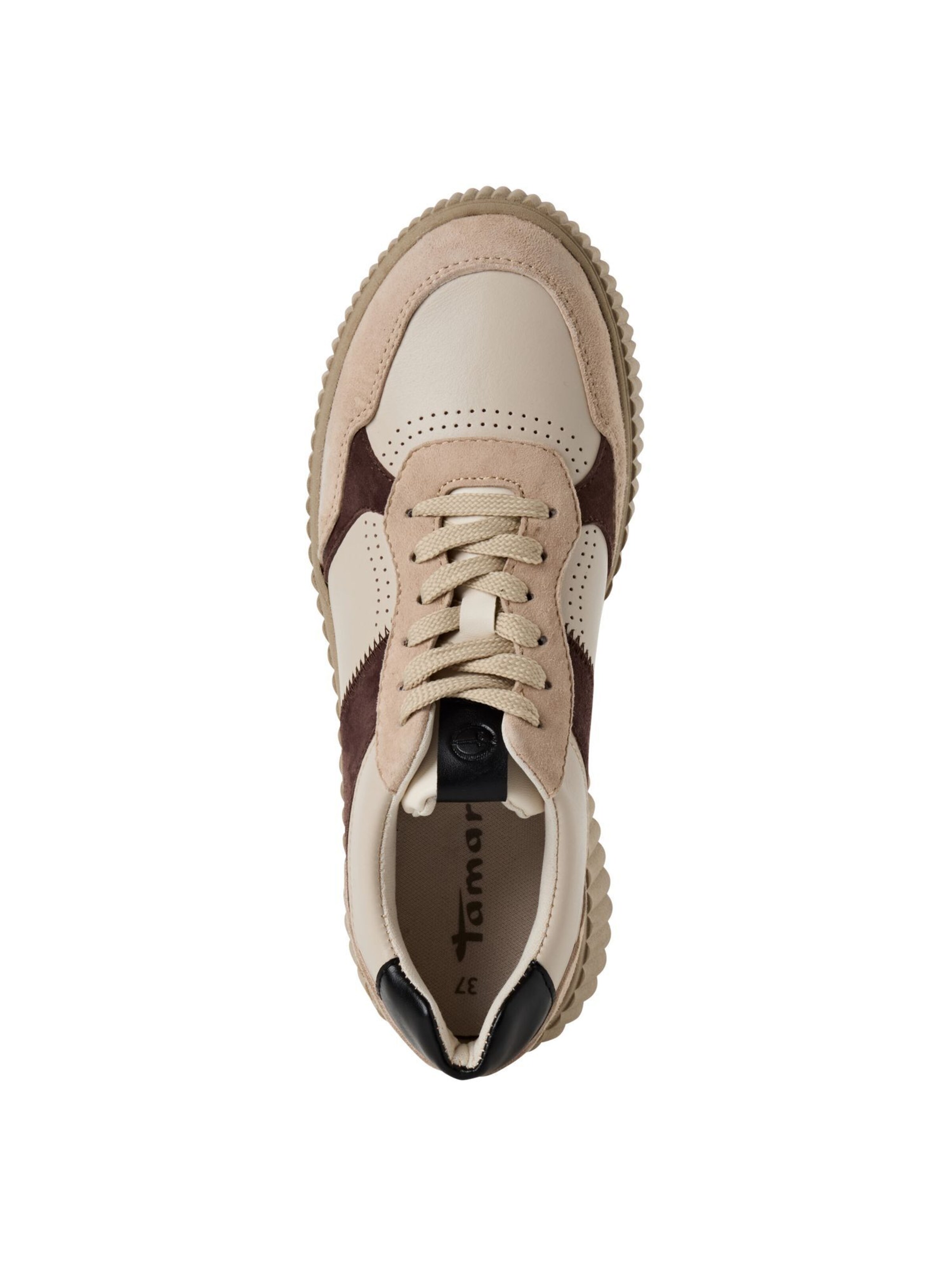 Baskets basses Tamaris en beige