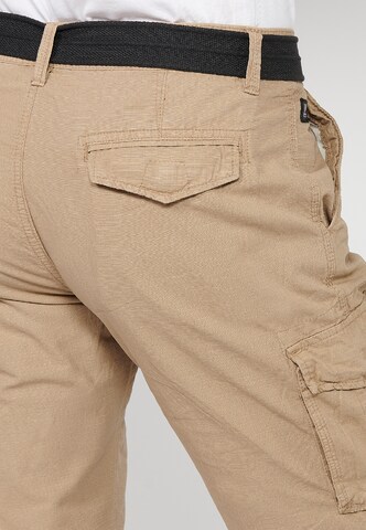 Regular Pantalon KOROSHI en beige