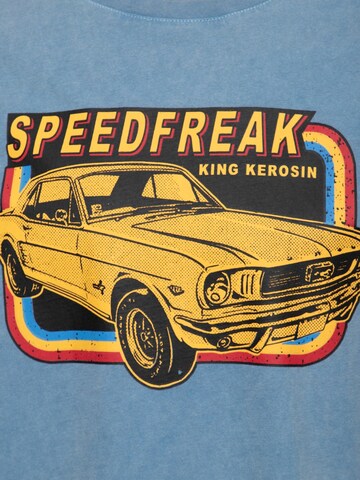 King Kerosin Shirt 'Speedfreak' in Blue