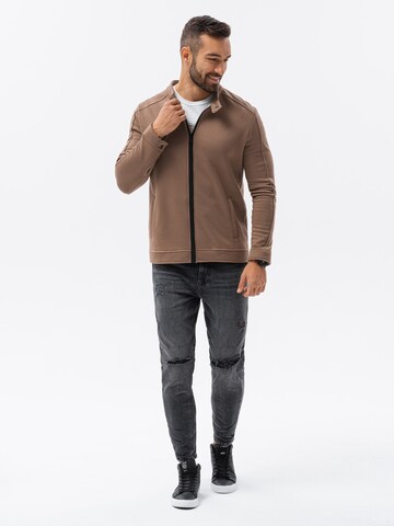Ombre Sweatvest 'B1071' in Bruin