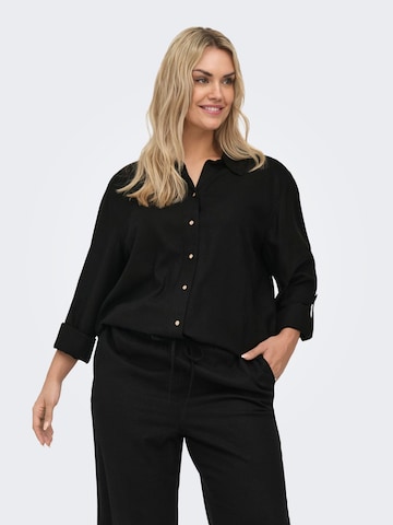 ONLY Carmakoma Blouse 'CARGOA' in Black: front