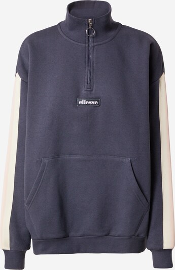 ELLESSE Sweatshirt 'Filippa' in Cream / marine blue / Black / White, Item view
