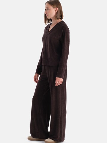 Dagi Loosefit Broek in Bruin