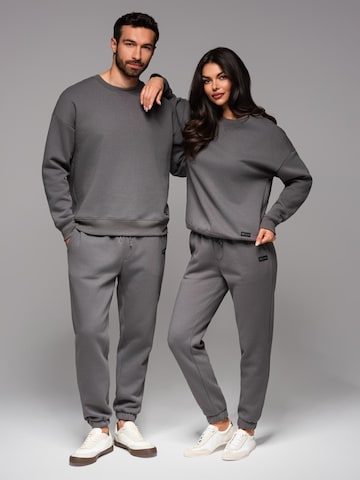 Ombre Sweatshirt i grå