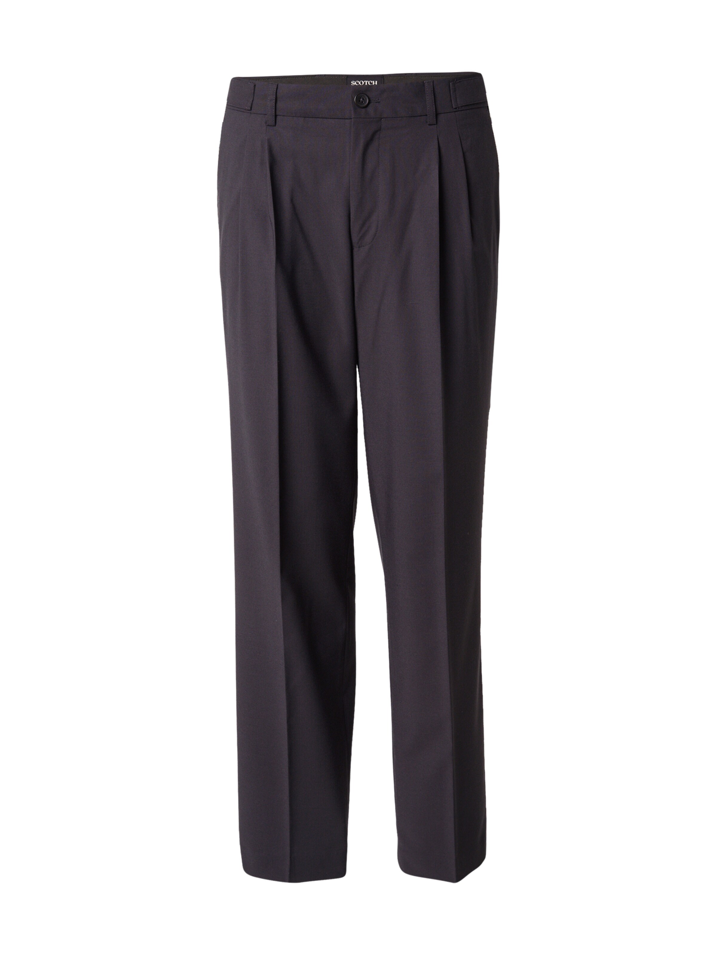 SCOTCH & SODA - regular Pantalón plisado en gris: frente