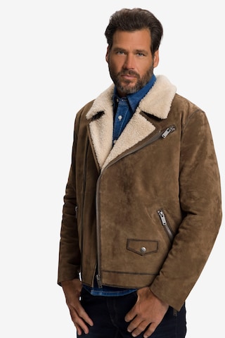 JP1880 Between-Season Jacket in Brown: front