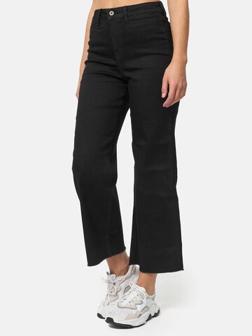 Wide Leg Jean 'F113' Tazzio en noir
