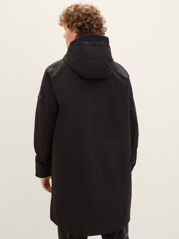 TOM TAILOR DENIM Parka in Schwarz