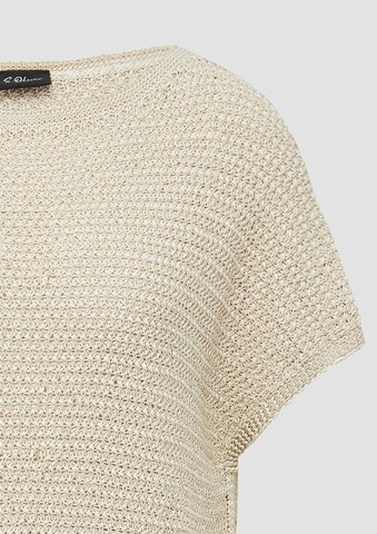 s.Oliver BLACK LABEL Trui in Beige