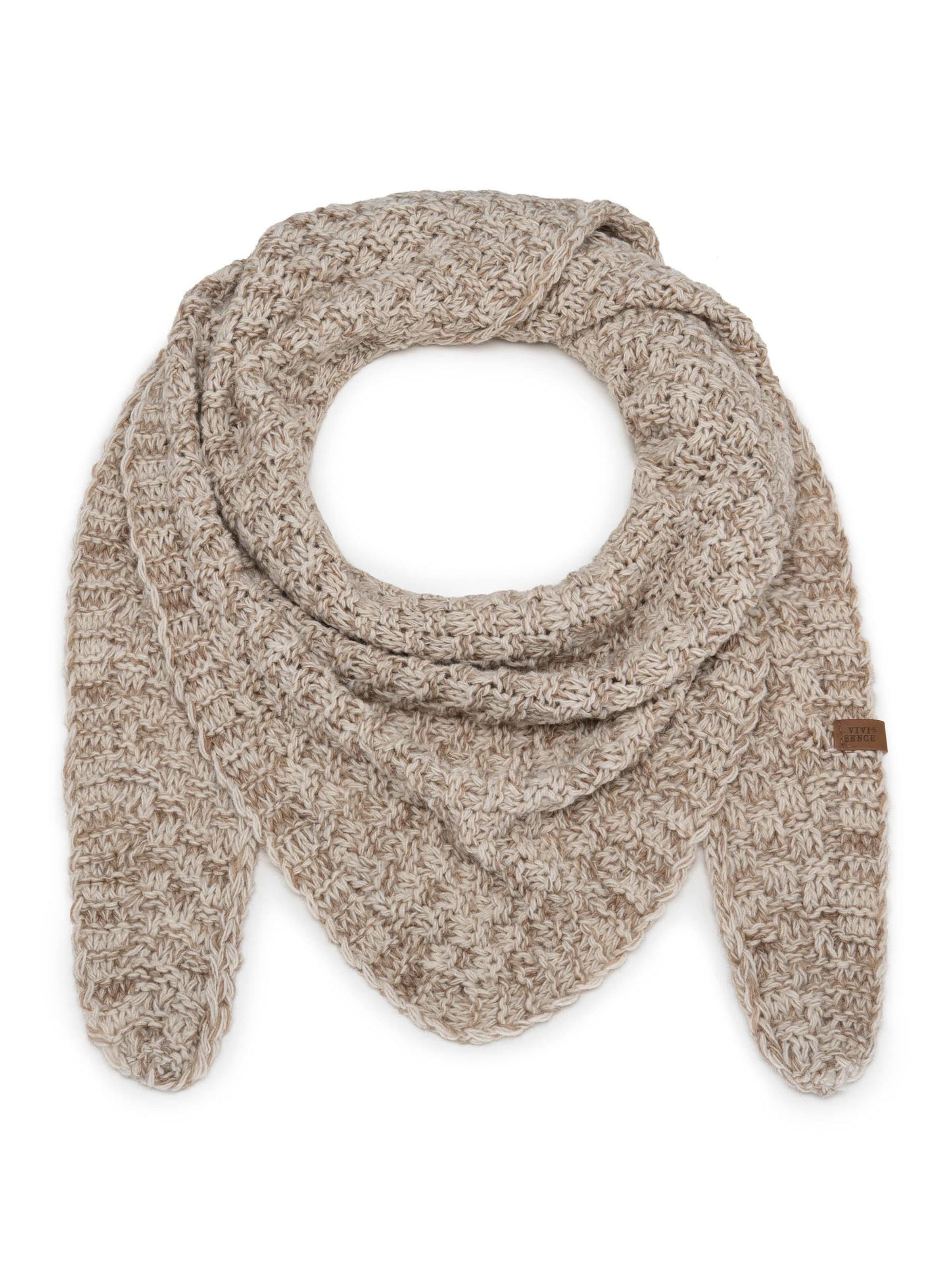 Vivisence Loop scarf '7111' in Beige: front
